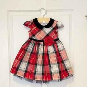Girls Christmas dress 18m